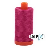 Cotton Mako Thread 50wt 1300m 6ct RED PLUM BOX06