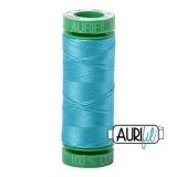 Cotton Mako 40wt 150m 10ct BRIGHT TURQUOISE BOX10