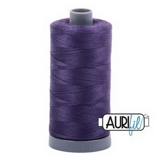 Cotton Mako Thread 28wt 820yd 6ct DARK DUSTY GRAPE BOX06