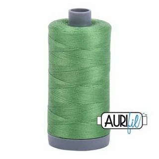 Cotton Mako Thread 28wt 820yd 6ct GREEN YELLOW BOX06