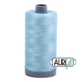 Cotton Mako Thread 28wt 820yd 6ct LT GRAYTURQUOISE BOX06