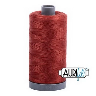 Cotton Mako Thread 28wt 820yd 6ct TERRACOTTA BOX06