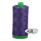 Cotton Mako Thread 40wt 1000m 6ct DARK DUSTY GRAPE BOX06