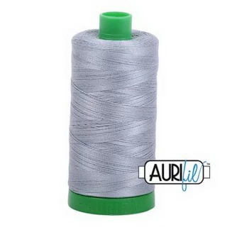 Cotton Mako Thread 40wt 1000m 6ct LIGHT BLUE GRAY BOX06