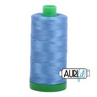 Cotton Mako Thread 40wt 1000m 6ct LIGHT WEDGEWOOD BOX06