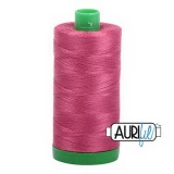 Cotton Mako Thread 40wt 1000m 6ct MED CARMINE RED BOX06