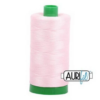 Cotton Mako Thread 40wt 1000m 6ct PALE PINK BOX06