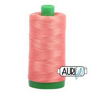 Cotton Mako Thread 40wt 1000m 6ct TANGERINE DREAM BOX06