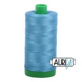 Cotton Mako Thread 40wt 1000m 6ct TEAL BOX06