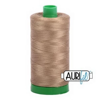 Cotton Mako Thread 40wt 1000m 6ct TOAST BOX06