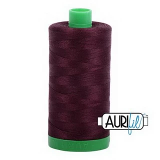 Cotton Mako Thread 40wt 1000m 6ct VERY DARK BROWN BOX06