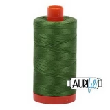 Cotton Mako Thread 50wt 1300m 6ct DARK GRASS GREEN BOX06