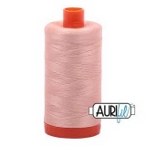 Cotton Mako Thread 50wt 1300m 6ct FLESHY PINK BOX06