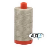 Cotton Mako Thread 50wt 1300m 6ct LT MILITARY GRN BOX06