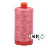 Cotton Mako Thread 50wt 1300m 6ct PEACHY PINK BOX06