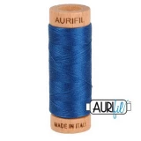 Cotton Mako Thread 80wt 280m MEDIUM DELFT BLUE