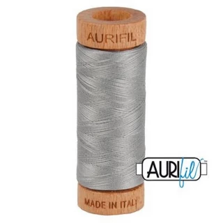 Cotton Mako Thread 80wt 280m STAINLESS STEEL