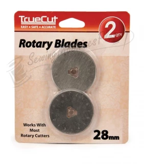 TrueCut Rotary Blades 28mm Double Pack