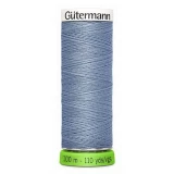 Gutermann Recycled Sew All Thread 100m KHAKI GREEN (Box of 5)