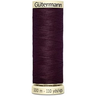 Gutermann Natural Cotton 50wt 100M -Dark Wine (Box of 3)