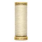 Gutermann Natural Cotton 50wt 100M -Goldenrod (Box of 3)