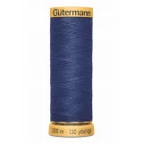 Gutermann Natural Cotton 50wt 100M -Light Navy (Box of 3)