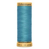 Gutermann Natural Cotton 50wt 100M - Teal Blue (Box of 3)