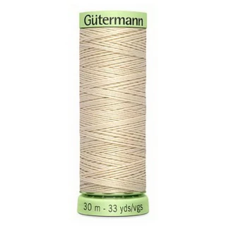 Gutermann Top Stitch 30M  33yd -Flax (Box of 3)