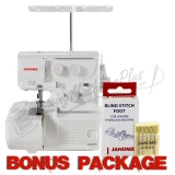 Janome 8002D Serger & FREE BONUS