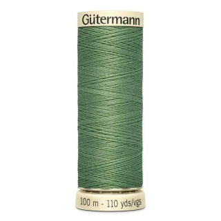 Gutermann Sew-All Thread 100m - Khaki Green (Box of 3)