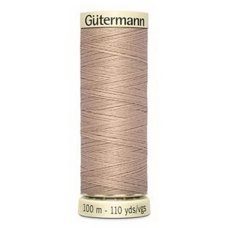 Gutermann Sew-All Thrd 100m - Mink Brown (Box of 3)