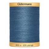 Gutermann Cotton 50 800m 876yd Solid - Indigo Blue (Box of 3)