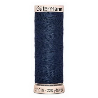 Gutermann Natural Cotton 60wt 200m- MIDNIGHT BLUE (Box of 5)