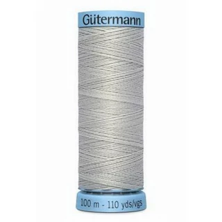 Gutermann Pure Silk Thrd 100m -  Gray (Box of 3)