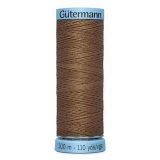 Gutermann Pure Silk Thrd 100m -  Khaki Green (Box of 3)