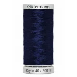 Gutermann Pure Silk Thrd 100m -  Medium Navy (Box of 3)