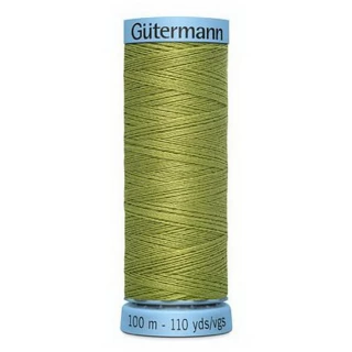 Gutermann Pure Silk Thrd 100m -  Pickle (Box of 3)