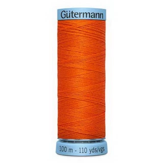 Gutermann Pure Silk Thrd 100m -  Pumpkin (Box of 3)