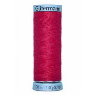 Gutermann Pure Silk Thrd 100m -  Ruby (Box of 3)