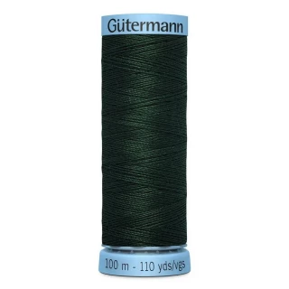 Gutermann Pure Silk Thrd 100m -  S Green (Box of 3)