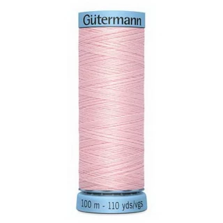 Gutermann Pure Silk Thrd 100m -  Salmon (Box of 3)