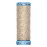 Gutermann Pure Silk Thrd 100m -  Sand (Box of 3)