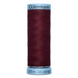 Gutermann Pure Silk Thrd 100m -  Wine (Box of 3)