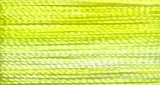 V53 - Floriani Variegated Embroidery Thread, Yellow Stripe, 1,100yd spool