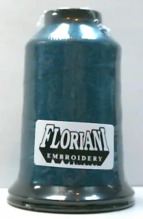 PF0396 - Floriani Embroidery Thread, Deep Sea, 1,100yd spool