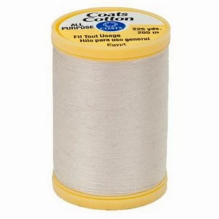 Coats & Clark Coats Cotton 225yds 3/Box Natural (Box of  3)