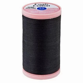 Coats & Clark Coats Quilting 350yds  Black    (Box of 3)