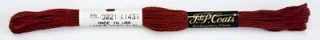 Embroidery Floss DARK CHRISTMAS RED (Box of 24)