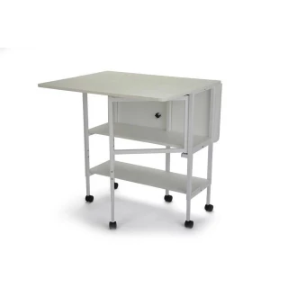 Arrow White Dixie Adjustable Cutting Table