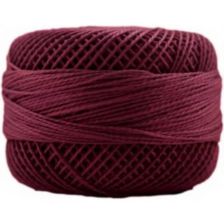 Perle Cotton Sz8 10gm 10ct CRANBERRY BOX10